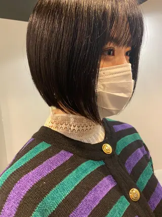 ショート 髪質改善・ボブ・ ショート 丸毛一輝のヘアスタイル