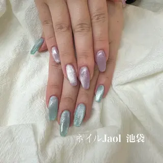 ロング ネイルJaol 池袋のネイルデザイン