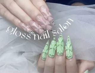 ネイル miho🍎 Gloss nailのネイルデザイン