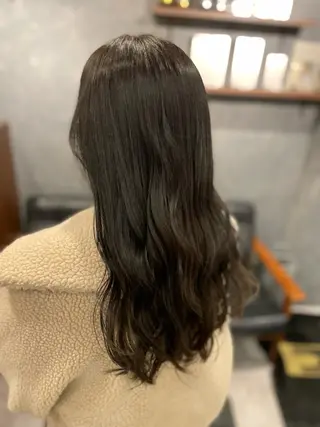 ロング 小貫 航平のヘアスタイル