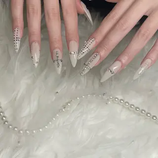 ネイル Blue daisy RIN🎀のネイルデザイン