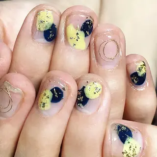 ネイル 渋谷/チップ長さ出し 👑アプレgel-xのネイルデザイン
