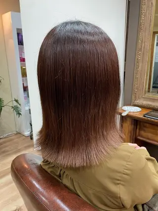ミディアム ら んのヘアスタイル