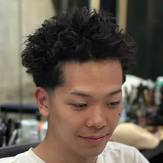 パーマ メンズ 🧬渋谷メンズ特化 ソウタ｜店長🧬のヘアスタイル