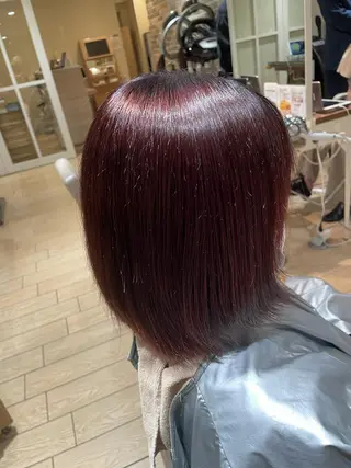 ミディアム カラー 野呂 海吏のヘアスタイル