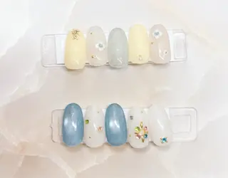 ネイル Shanti🩵 NARITAのネイルデザイン
