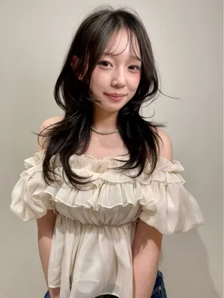 ロング NEWTON 🌟カットモデル募集のヘアスタイル