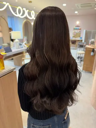 ロング カラー merc.🦋菱谷 はなのヘアスタイル