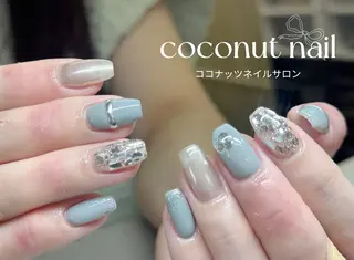 ネイル 神田 ココナッツのネイルデザイン