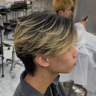 カラー パーマ メンズ 川越メンズパーマ🌀 大人ヘア/くりのヘアスタイル