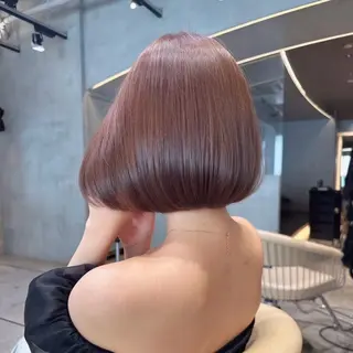 ショート 透明感カラー/髪質 改善/里奈のヘアスタイル