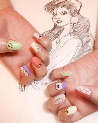 ネイル 平尾駅前/持込み専門 /owlnailのネイルデザイン