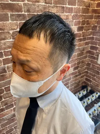 ショート カラー パーマ ヘアアレンジ メンズ キッズ ネイル マツエク・マツパ アイブロウ 久木原 ゆりのヘアスタイル