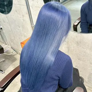 ロング カラー ✨ブリーチカラー× 艶髪SUZU🛼🫧のヘアスタイル