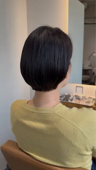 ショート 銀座骨格診断似合わせ 美容師中島年紀のヘアスタイル