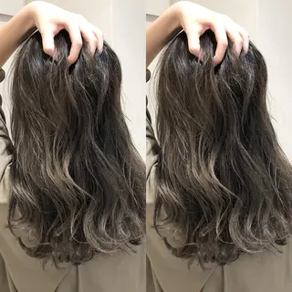 ロング カラー 似合わせ/レイヤー /ボブ/新谷のヘアスタイル
