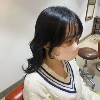 セミロング 【novem】 serenのヘアスタイル