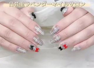 ネイル ラベンダー💖日暮里 ルル💖ネイルのネイルデザイン