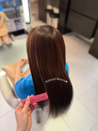 ロング カラー 透明感/レイヤー/ボ ブ/みなみ/銀座🤍のヘアスタイル