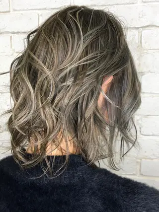 ミディアム カラー welring hair salonのヘアスタイル