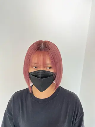 ショート 岡田 陸のヘアスタイル