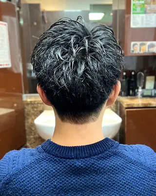 ミディアム メンズ 【メンズ専門】🔥 カミマンのヘアスタイル