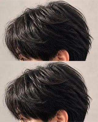 パーマ メンズ メンズパーマ／ 福山駅前/安部真弘のヘアスタイル