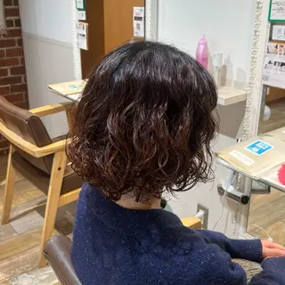 パーマ 田村 汐織のヘアスタイル