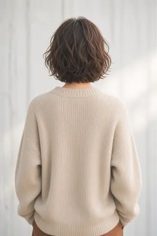 ミディアム 石沢 知康のヘアスタイル