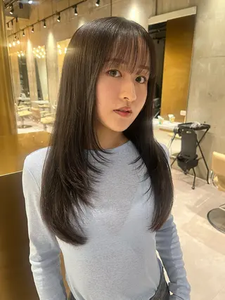 ロング カラー haruka kobayashiのヘアスタイル
