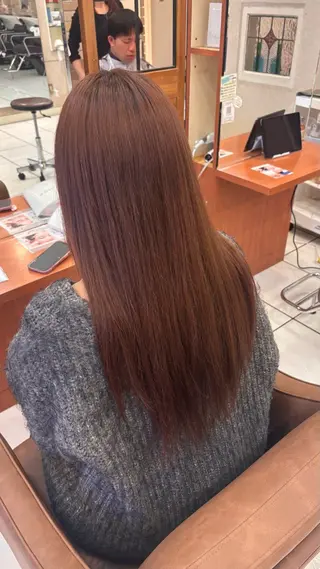 カラー 艶カラー 髪質改善 🍓苺奈のヘアスタイル