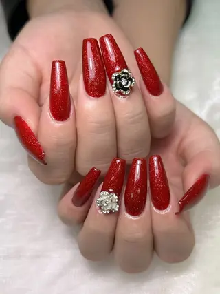ネイル lucky nail 歌舞伎町のネイルデザイン