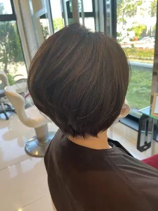 ショート カラー 杉田 一浩のヘアスタイル