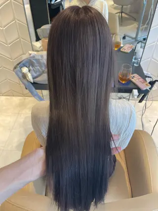 ロング カラー 🫧美髪縮毛矯正 🫧SEKIのヘアスタイル