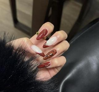 ネイル By moonネイル 🌷ワンホン/韓国風のネイルデザイン