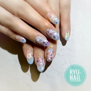ネイル Ryu-nail 對馬　琴美のネイルデザイン