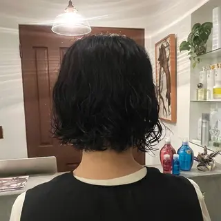 パーマ 高原 優のヘアスタイル