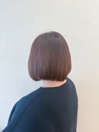 ミディアム 天野 結衣のヘアスタイル