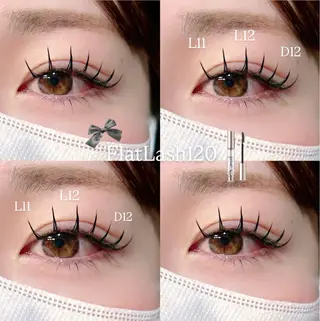マツエク・マツパ H  eyelash ⌇𝐦𝐢𝐮 ☽のマツエク・マツパデザイン