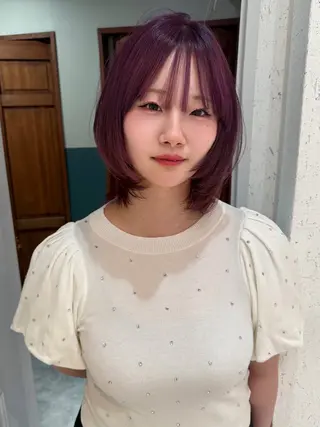 ミディアム カラー mai / linoah˚✧のヘアスタイル