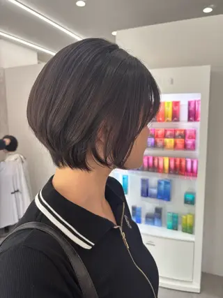 ショート 新村 華奈絵のヘアスタイル
