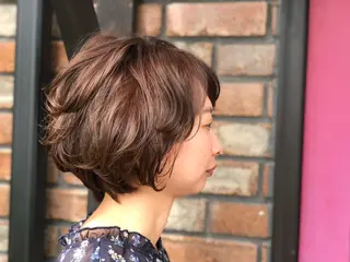 ショート やました りなのヘアスタイル
