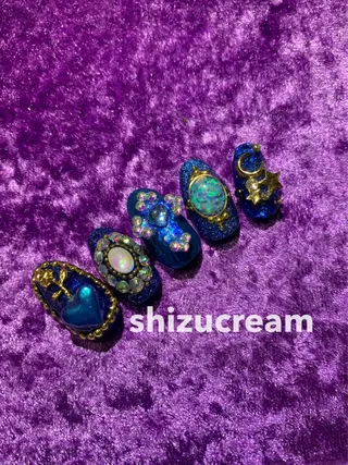 ネイル shizucream 痛デコネイル専門のネイルデザイン