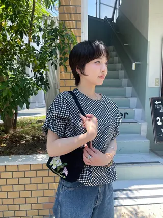 ショート Luca🟠 透明感カラーのヘアスタイル