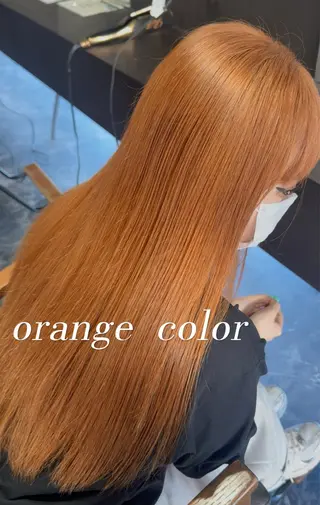 ロング カラー 五味 亜有里のヘアスタイル