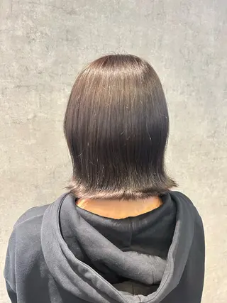 ミディアム カラー レディース特化/ 前橋/よしかわあんみのヘアスタイル