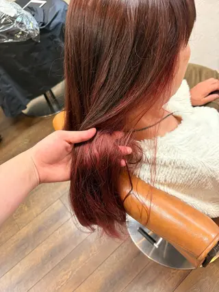 カラー 三宅　デザインカラー 透明感カラー✨のヘアスタイル
