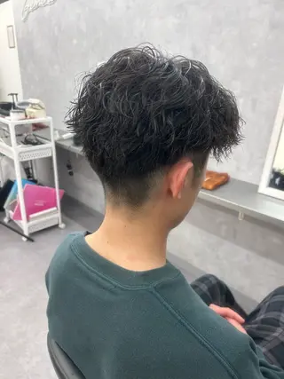 ミディアム ex-fa for men 早藤朋哉のヘアスタイル