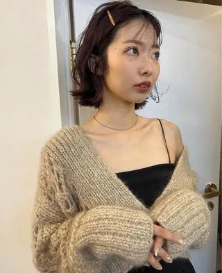 ロング カラー 吉田 幸季のヘアスタイル