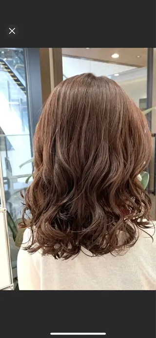 ミディアム パーマ特化 ヒロヤのヘアスタイル